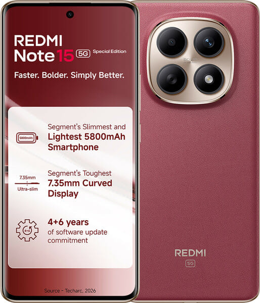 Redmi Note 15 SE 5G  Crimson Reserve 8gb/128